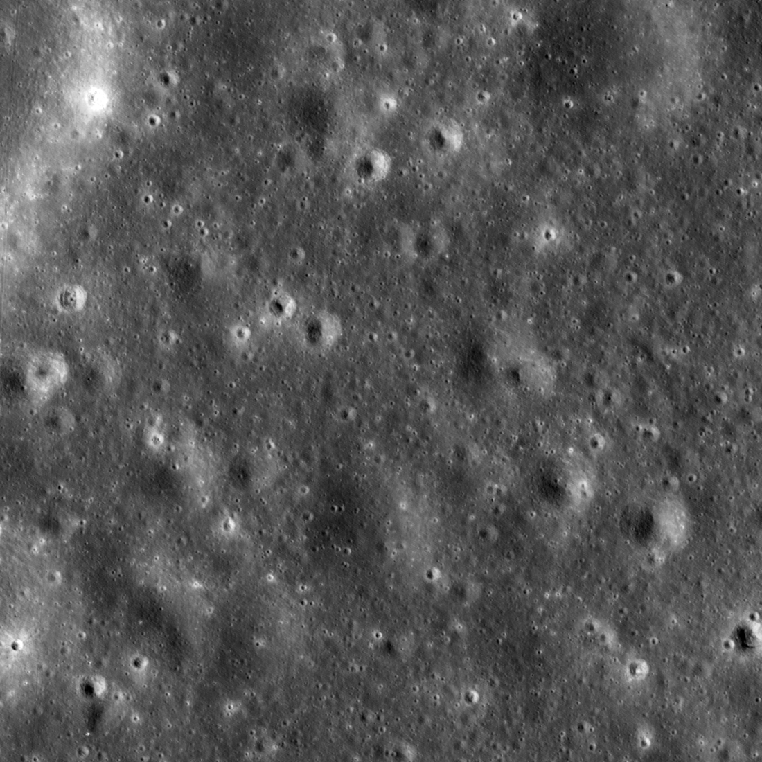Full resolution NAC mosaic of Blue Ghost landing region