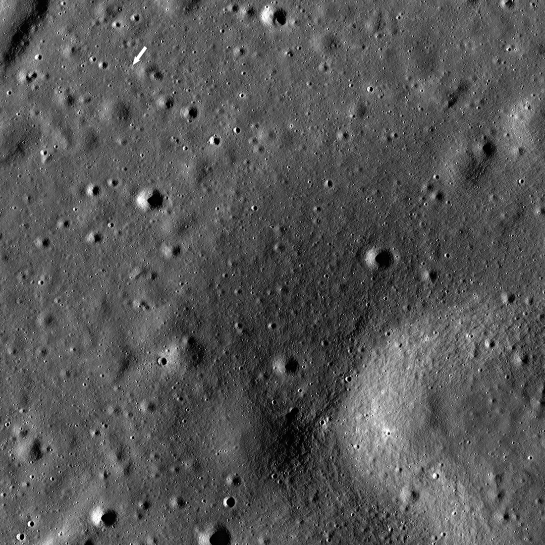 Blue Ghost Lunar Lander Seen From Above