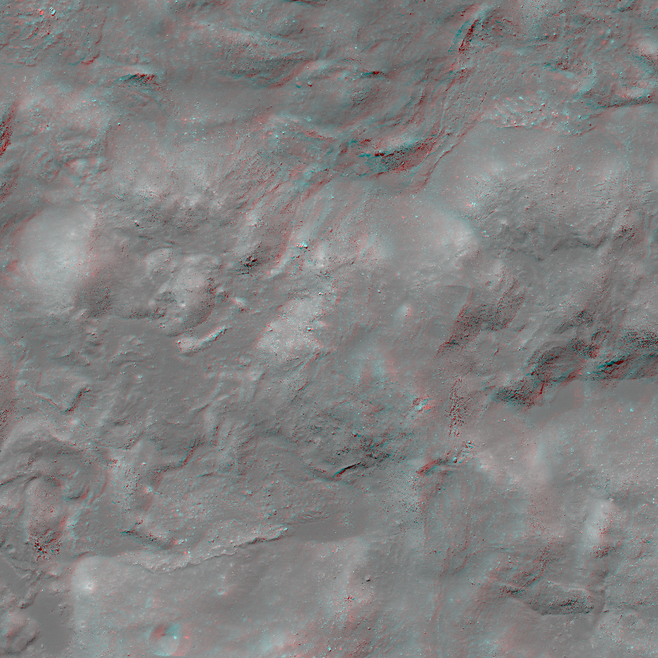 NAC Anaglyph: Tycho Melt Flow