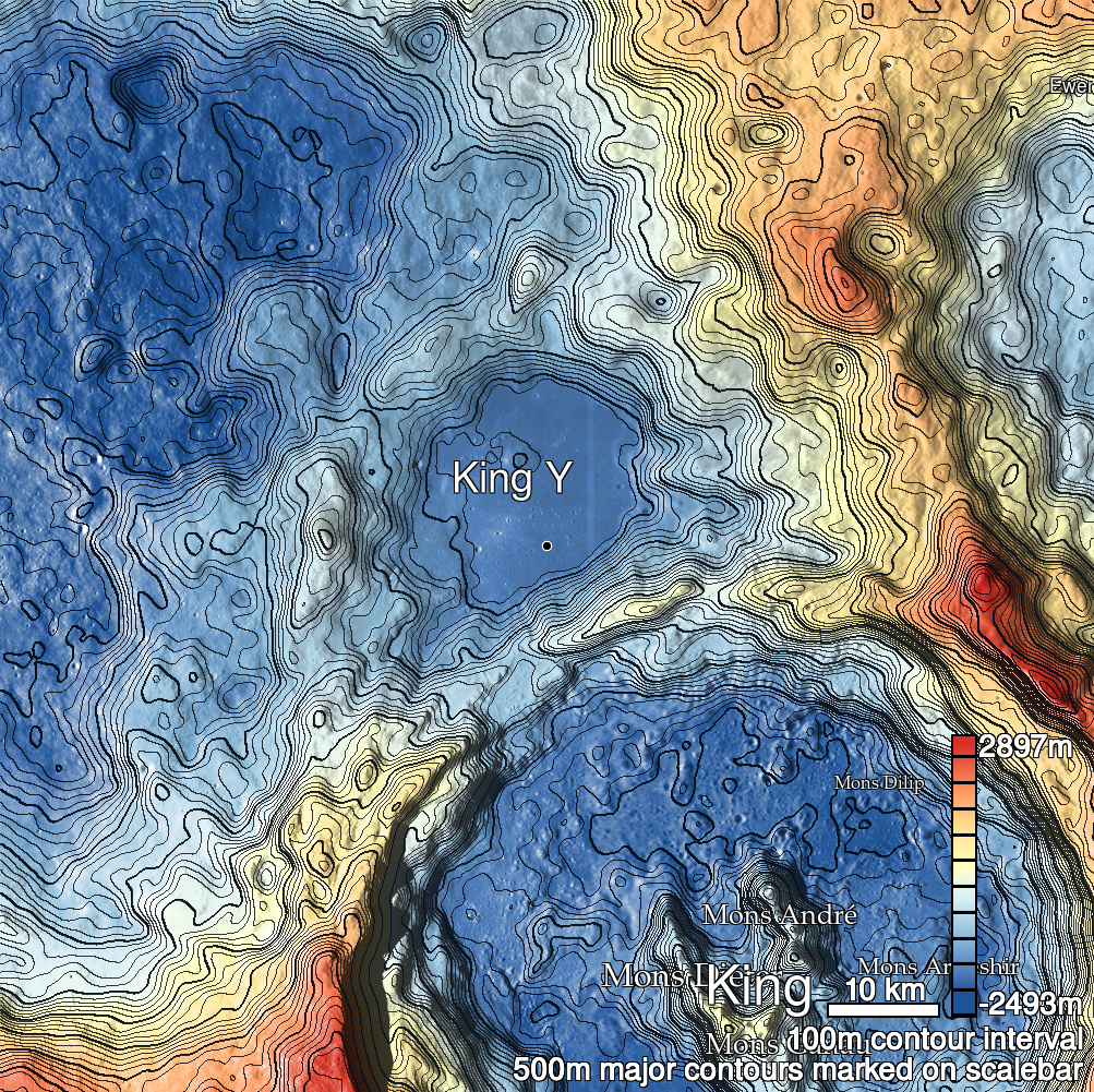 King 28 Shaded Relief