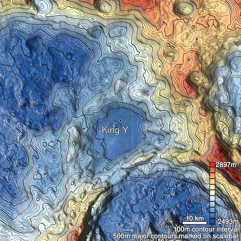 King 41 Shaded Relief