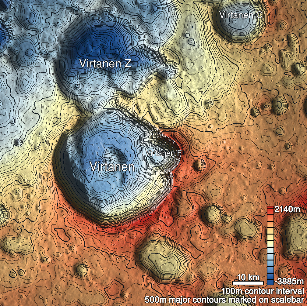 Virtanen F 1 Shaded Relief