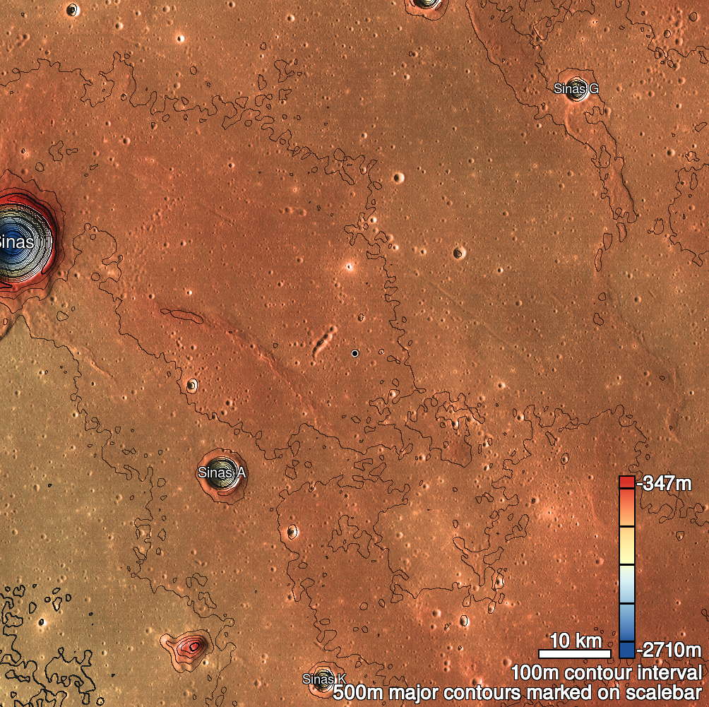 Mare Tranquillitatis Pit Shaded Relief