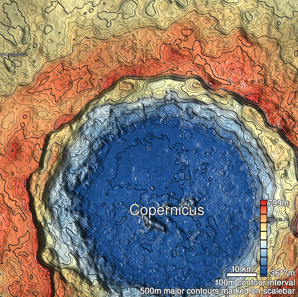 Copernicus LB6 Shaded Relief