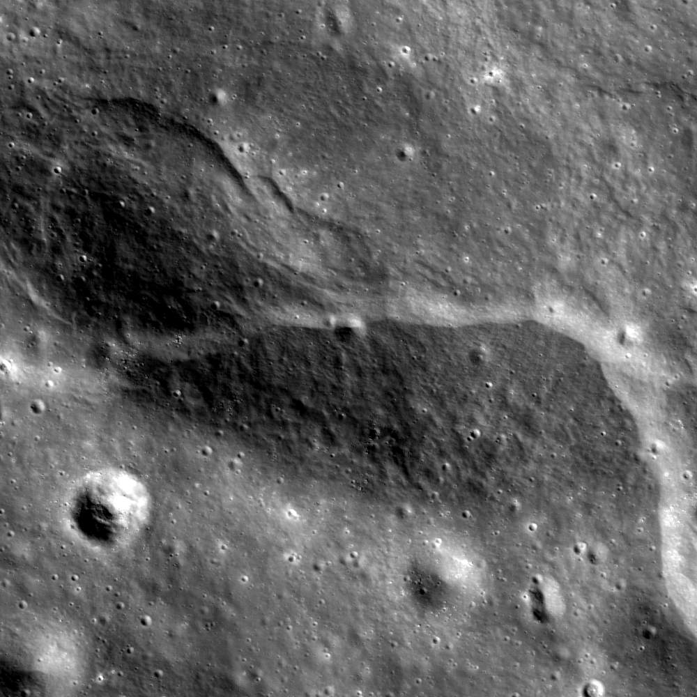 Lobate Scarp or Fluidized Ejecta?