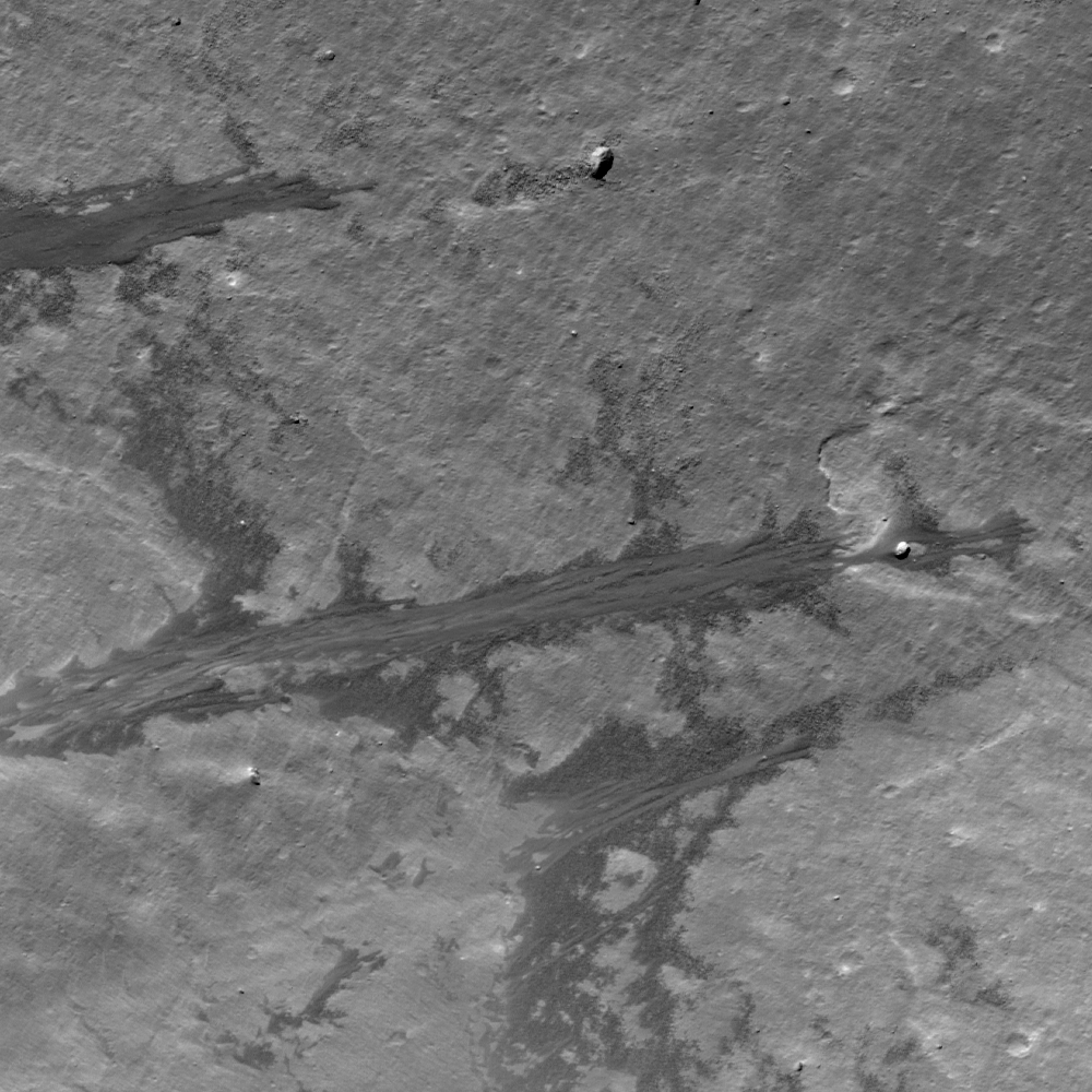 Dry debris or liquid flow?