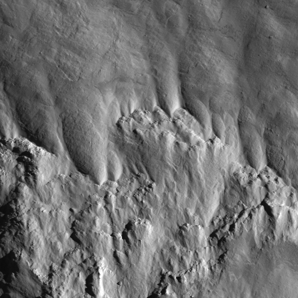 Lobate Debris Aprons on the Moon?