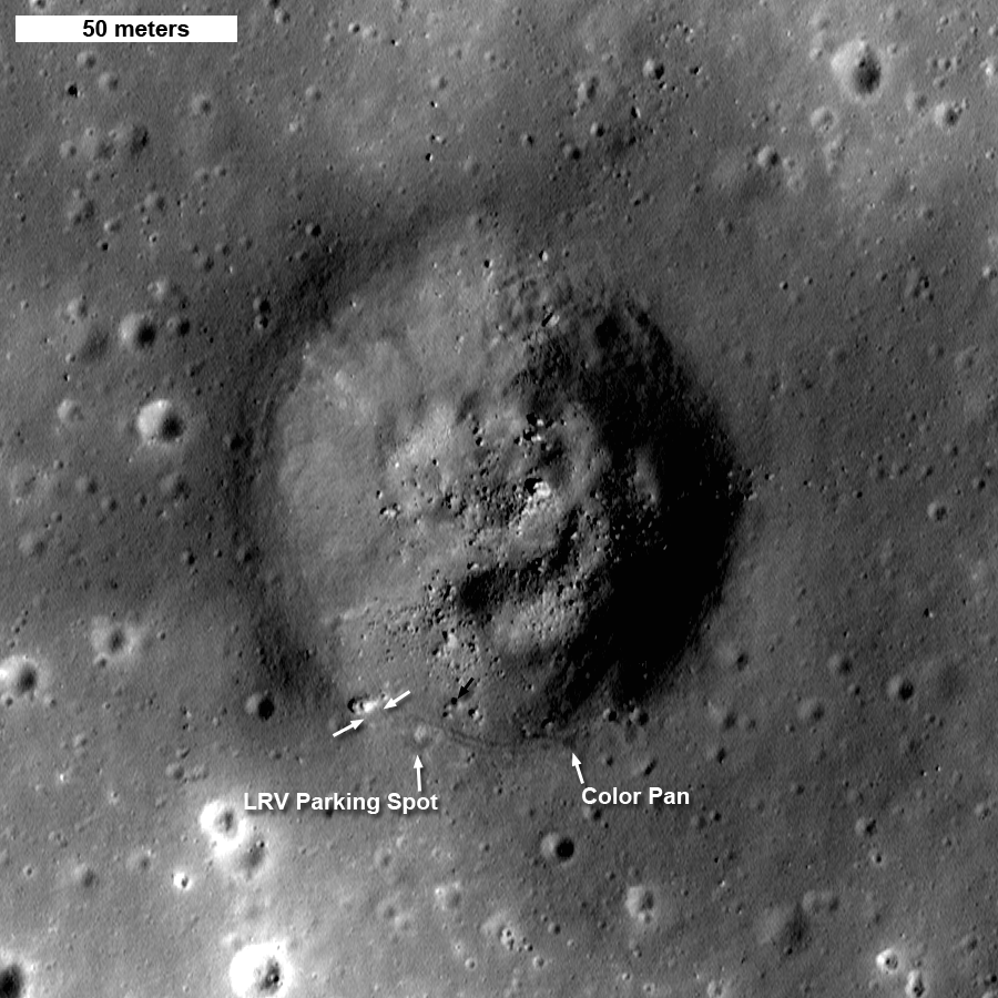 Shorty crater labeled Shorty crater labeled