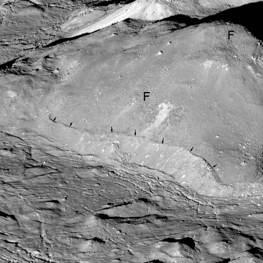 Slosh mark Slosh mark