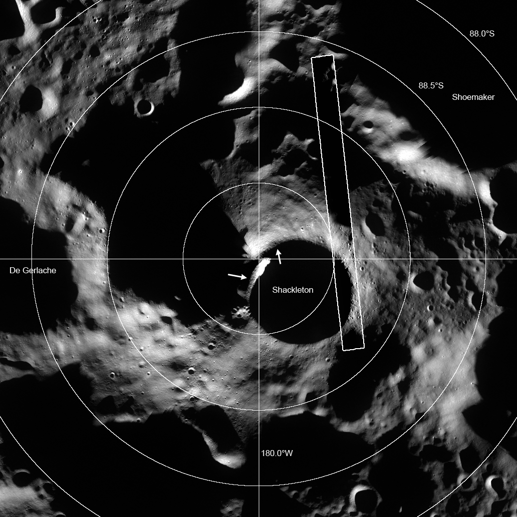 First NAC footprint on basemap First NAC footprint on basemap