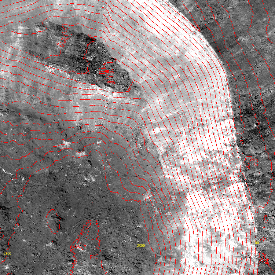 Giordano Bruno with contours Giordano Bruno with contours