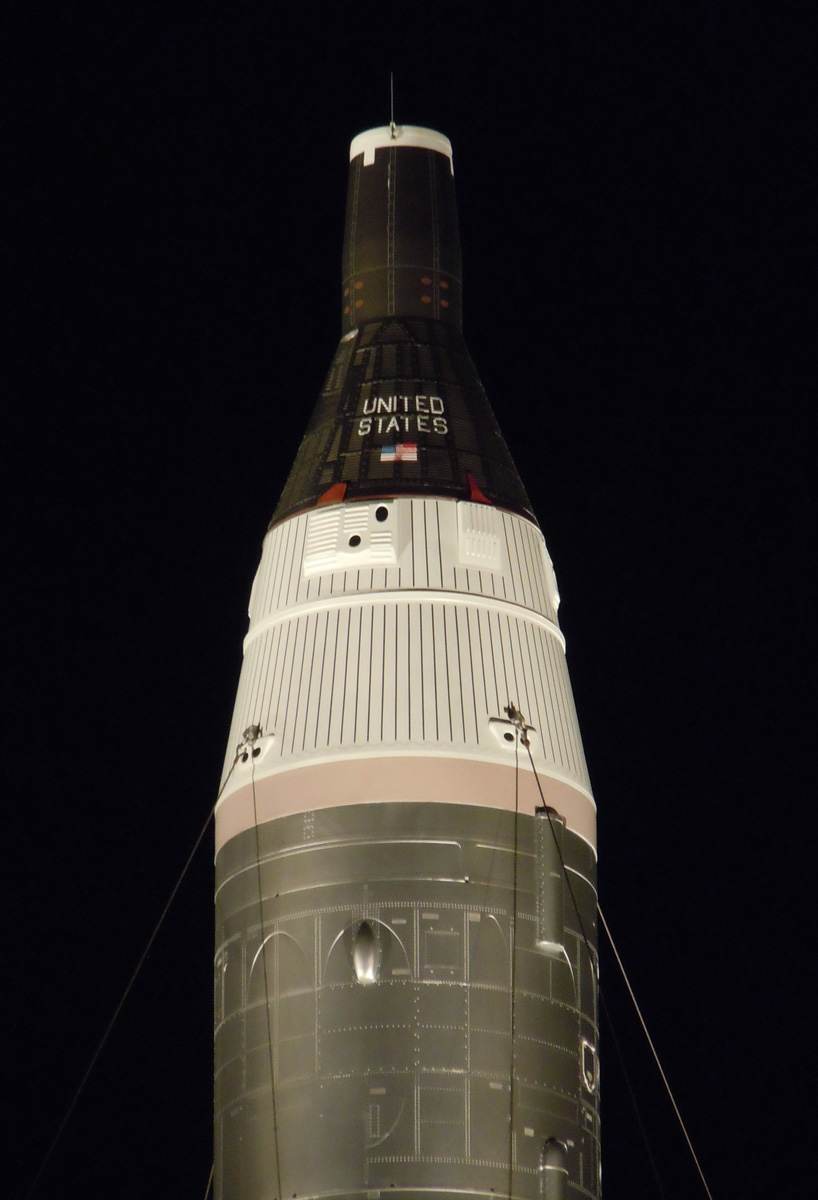 Gemini spacecraft and Titan missile display Gemini spacecraft and Titan missile display